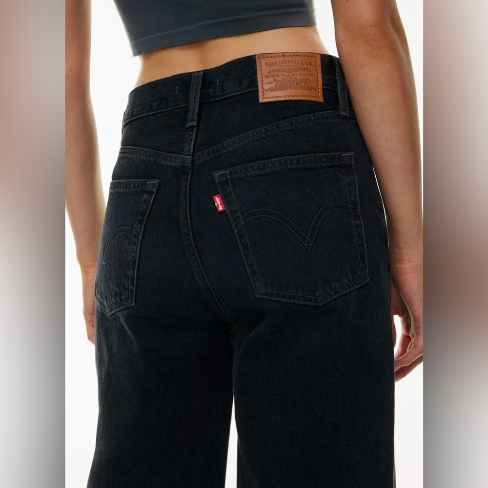 Levi's Ribcage Wide Leg Jeans - Picture 3 of 10